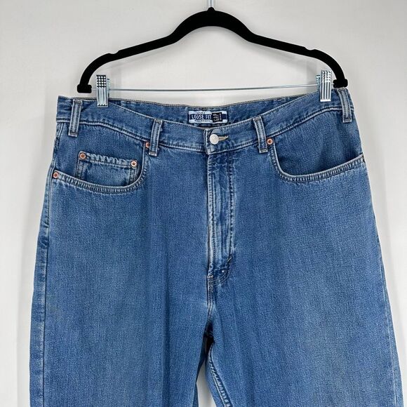 *Vintage Y2K Gap Loose Fit Plaid Flannel Lined Jeans Chore Worn Size 22 SHORT - Picture 3 of 15